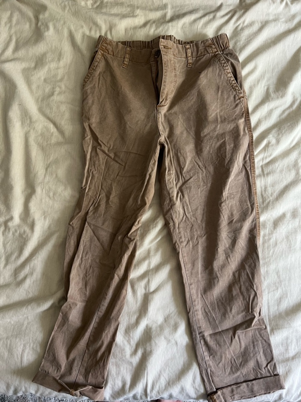 Khaki Boyfriend Pants